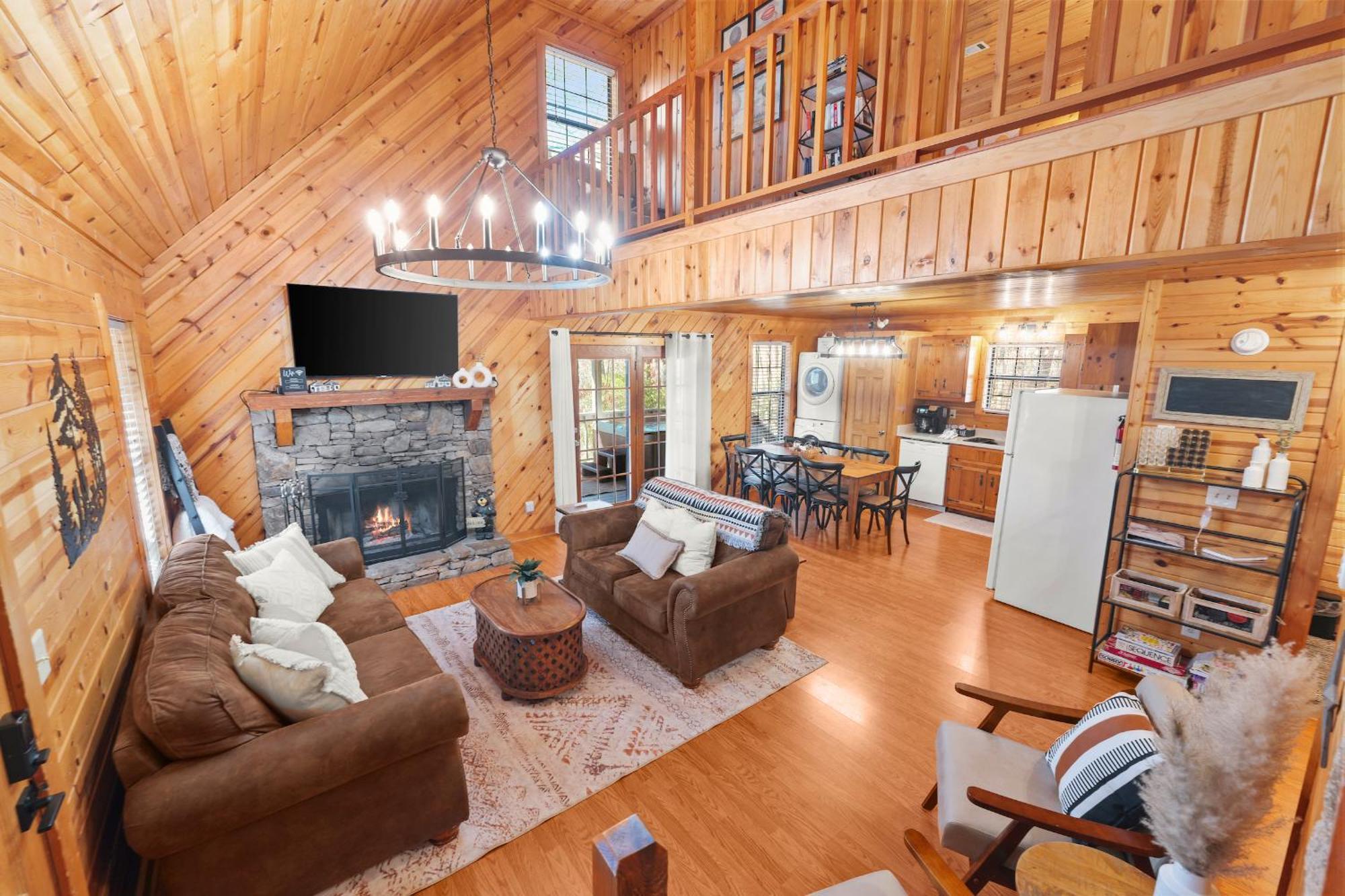 Firefly Lodge - Cozy 4 Bedroom Cabin Minutes To Helen Sautee Nacoochee Exterior photo